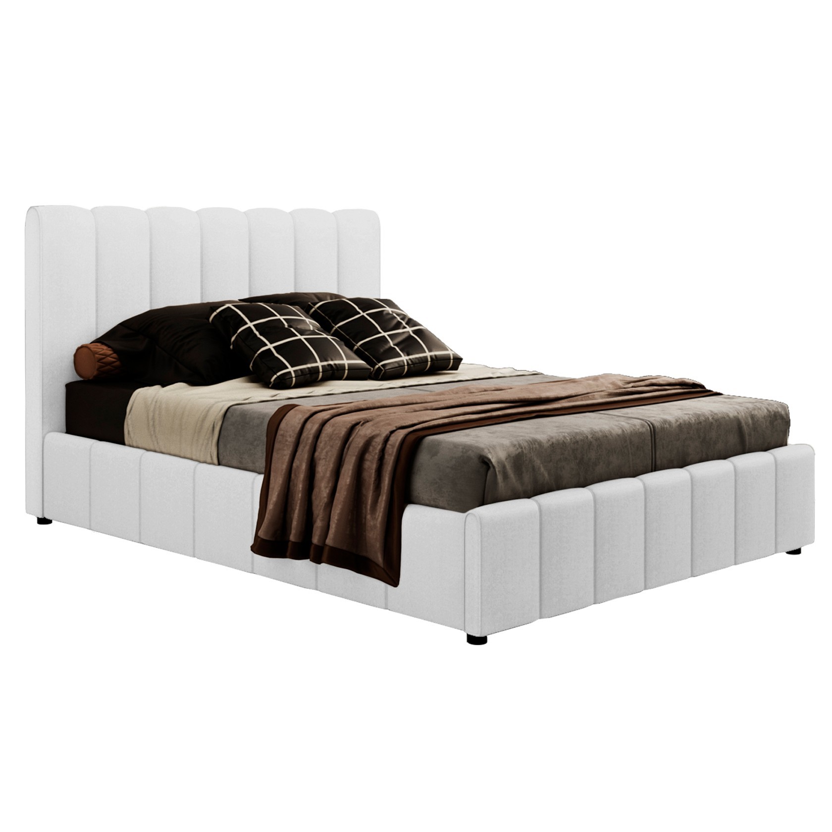 

Кровать Лондон (Green Sofa) Белая 180х200 см 381117_49