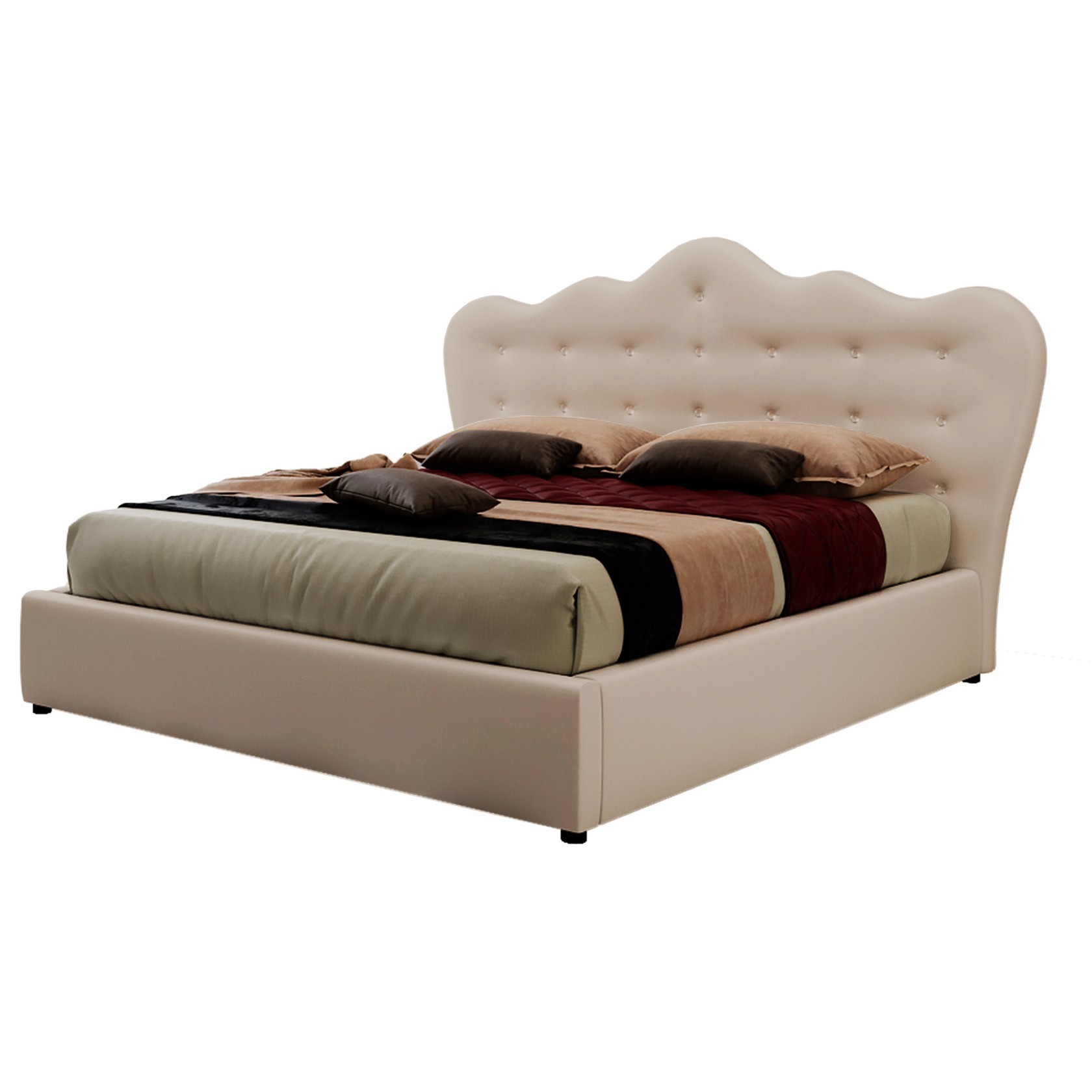 

Кровать Венеция (Green Sofa) Бежевая 160х200 см 381107_48