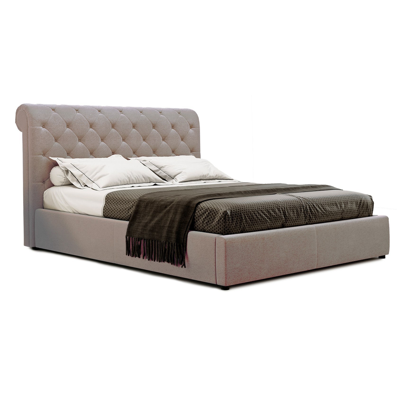 

Кровать Валенсия (Green Sofa) Бежевая 120х200 см 381106_06