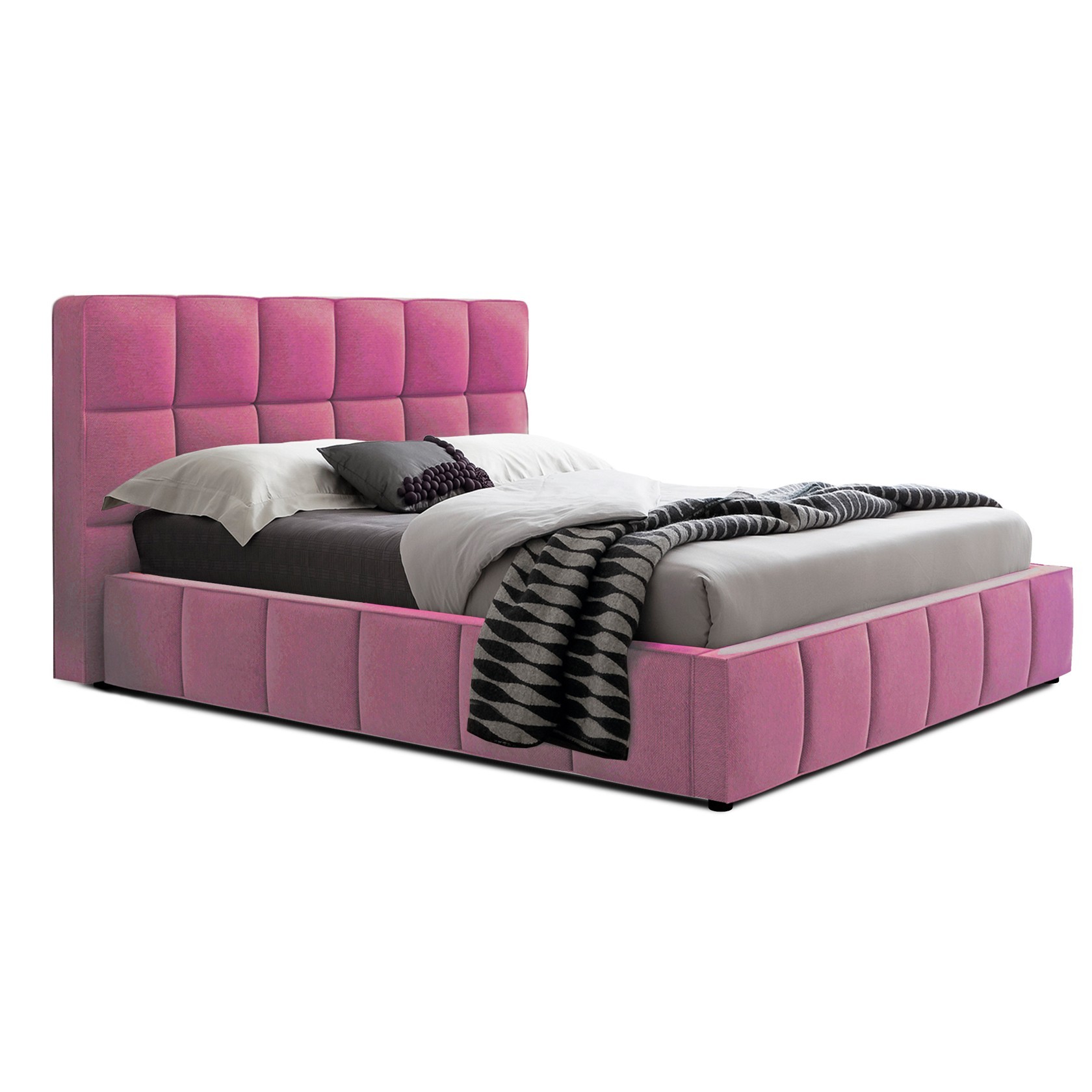 

Кровать Техас (Green Sofa) Розовая 160х200 см 381142_38