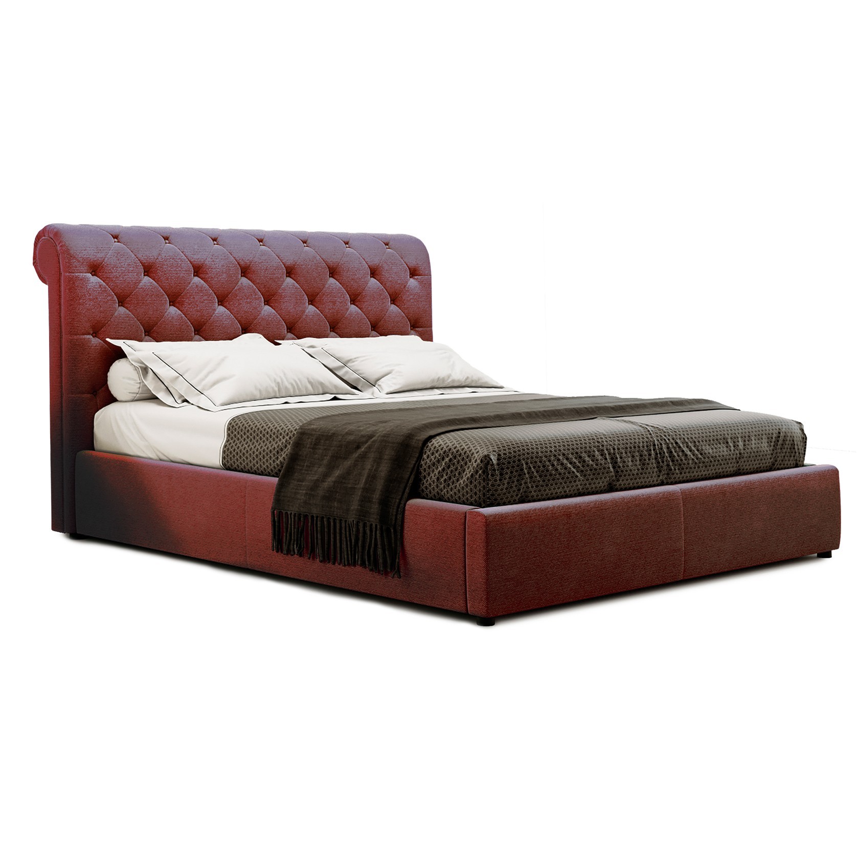 

Кровать Валенсия (Green Sofa) Красная 160х200 см 381106_28