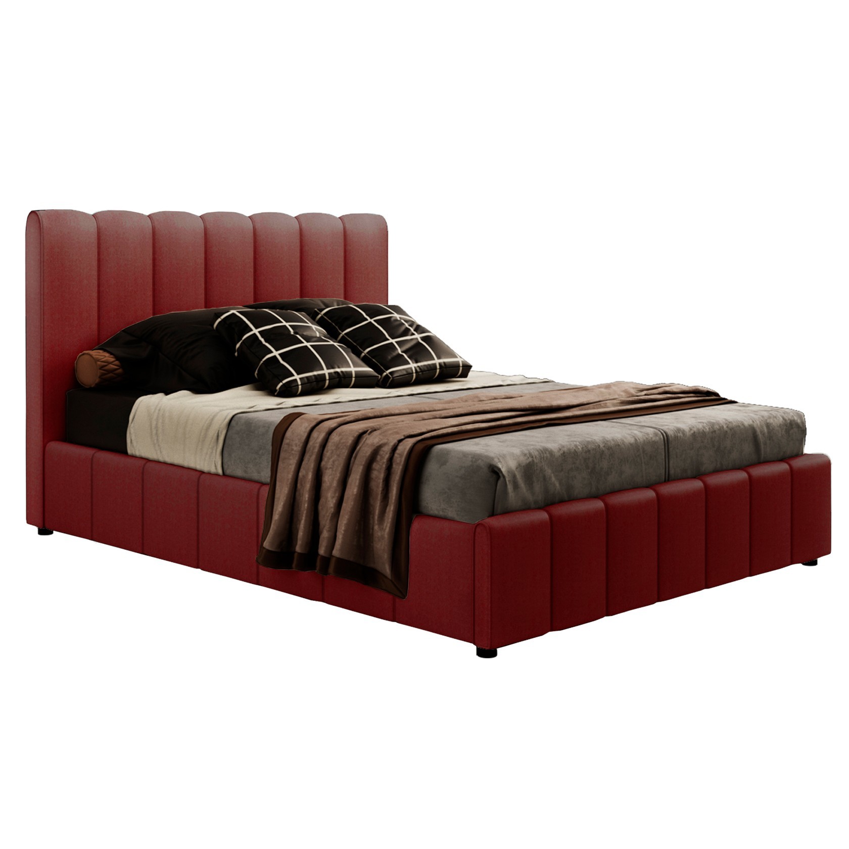 

Кровать Лондон (Green Sofa) Красная 140х200 см 381117_42