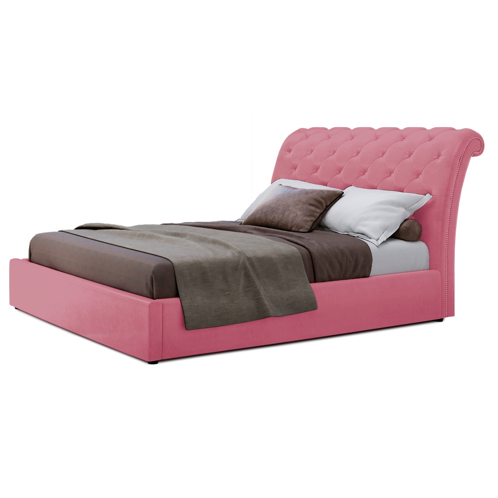 

Кровать Версаль (Green Sofa) Розовая 160х200 см 381110_23