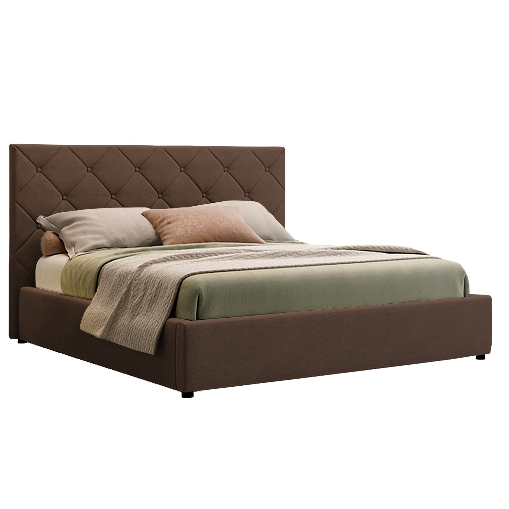 

Кровать Нью-Йорк ромбы (Green Sofa) Коричневая 140х200 см 381130_37