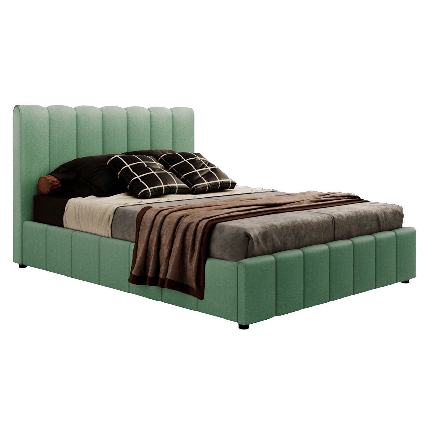 

Кровать Лондон (Green Sofa) Зеленая 160х200 см 381117_13