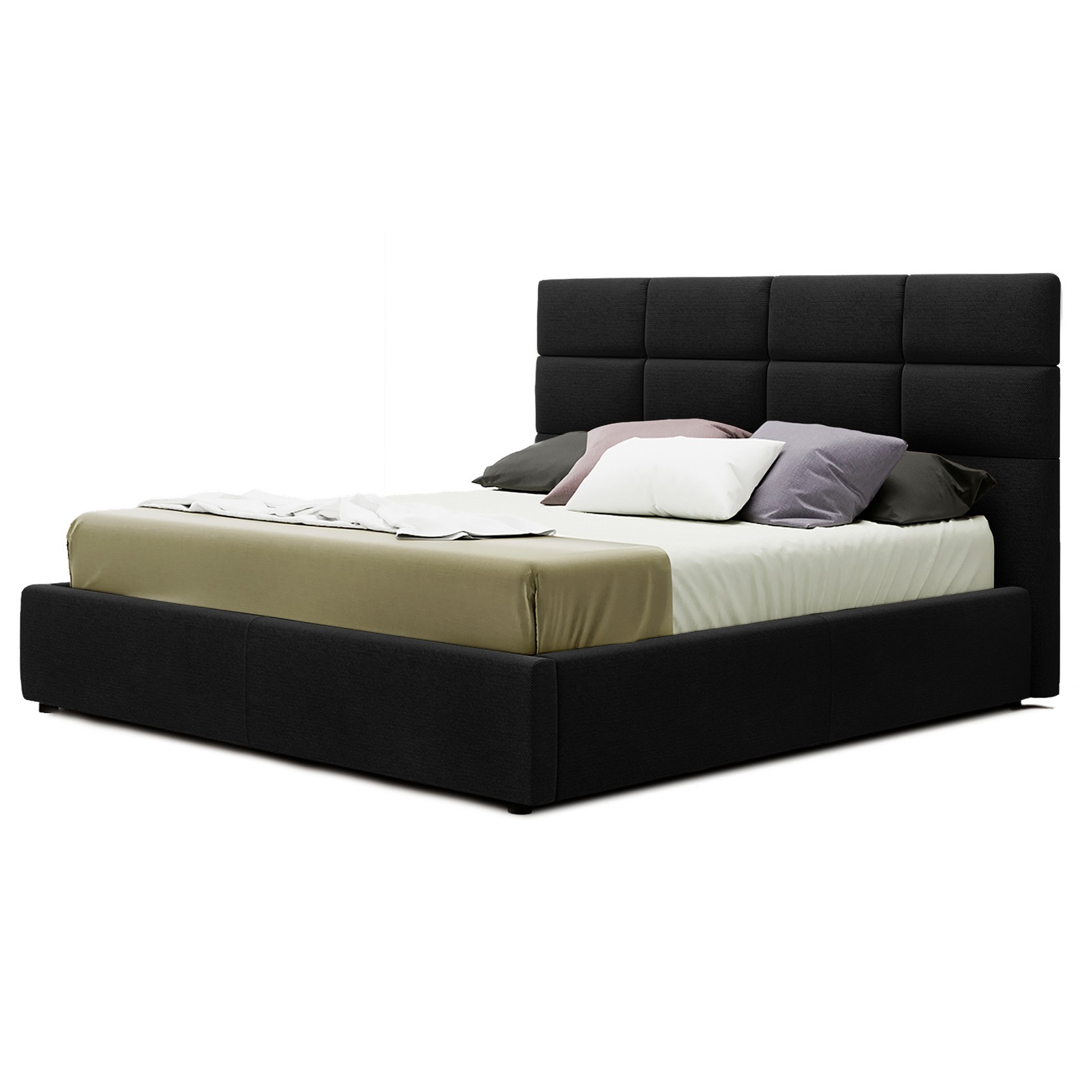 

Кровать Рим II (Green Sofa) Черная 140х200 см 381135_22
