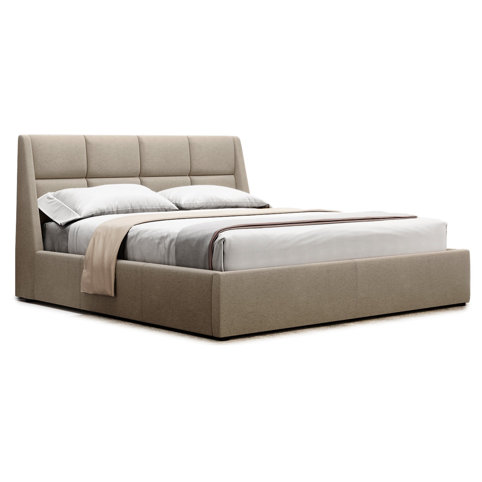 

Кровать Берлин II (Green Sofa) Бежевая 200х200 см 381104_15
