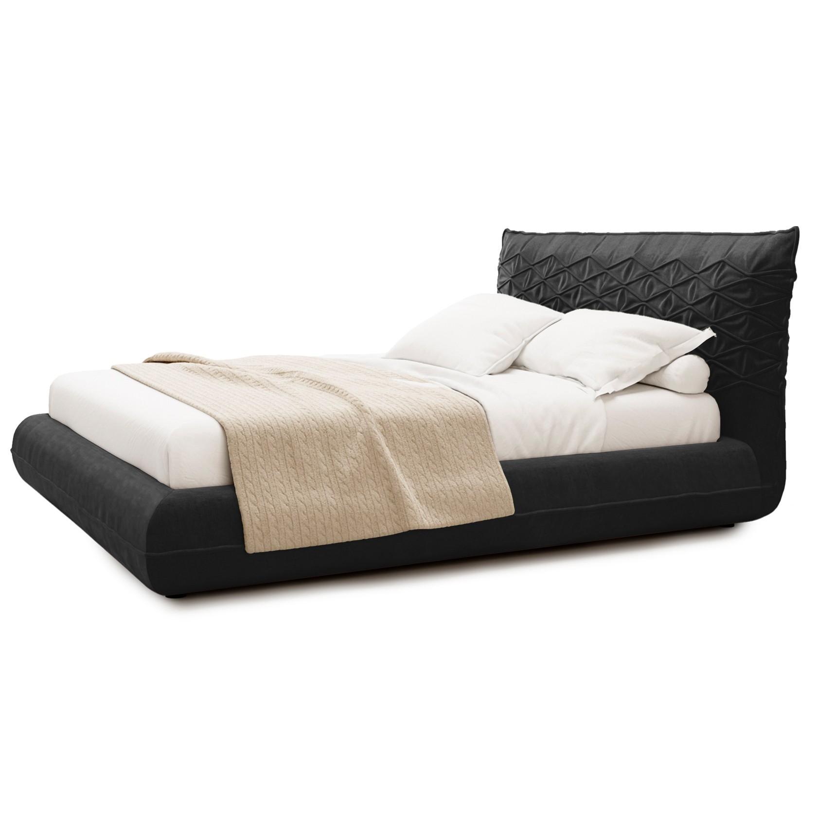 

Кровать Шанхай (Green Sofa) Черная 160х200 см 381149_23