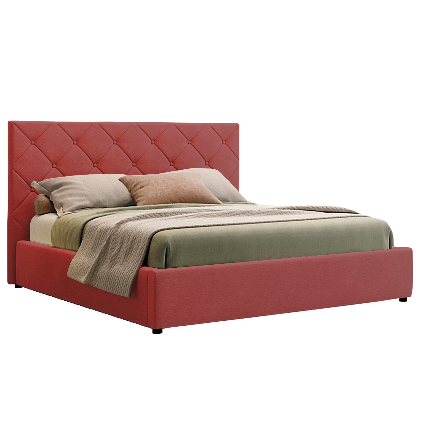 

Кровать Нью-Йорк ромбы (Green Sofa) Красная 200х200 см 381130_30