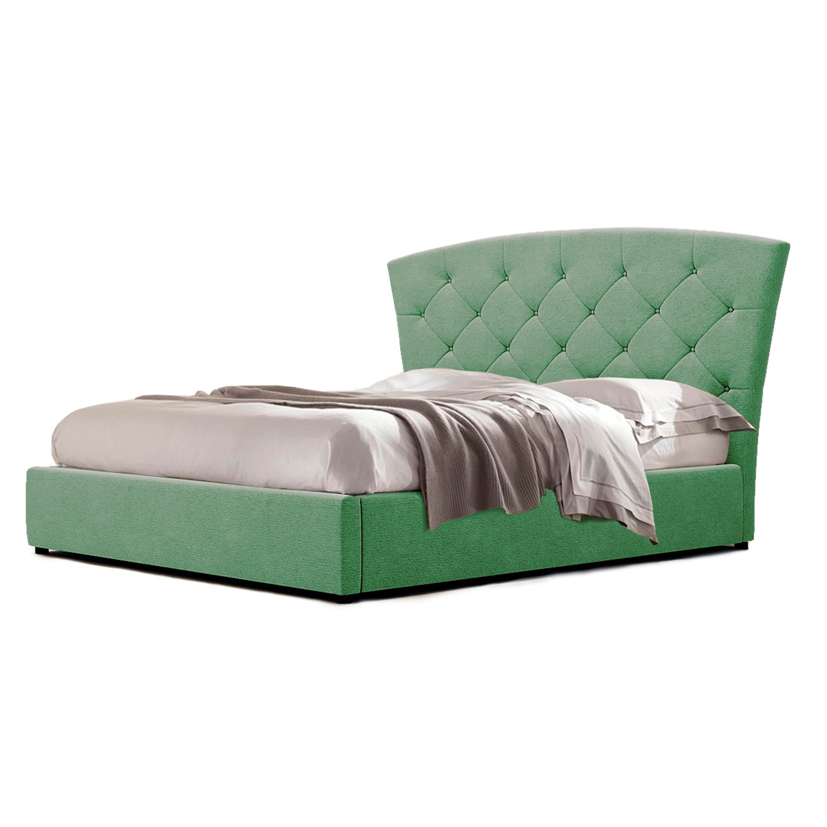 

Кровать Хьюстон (Green Sofa) Зеленая 200х200 см 381146_15