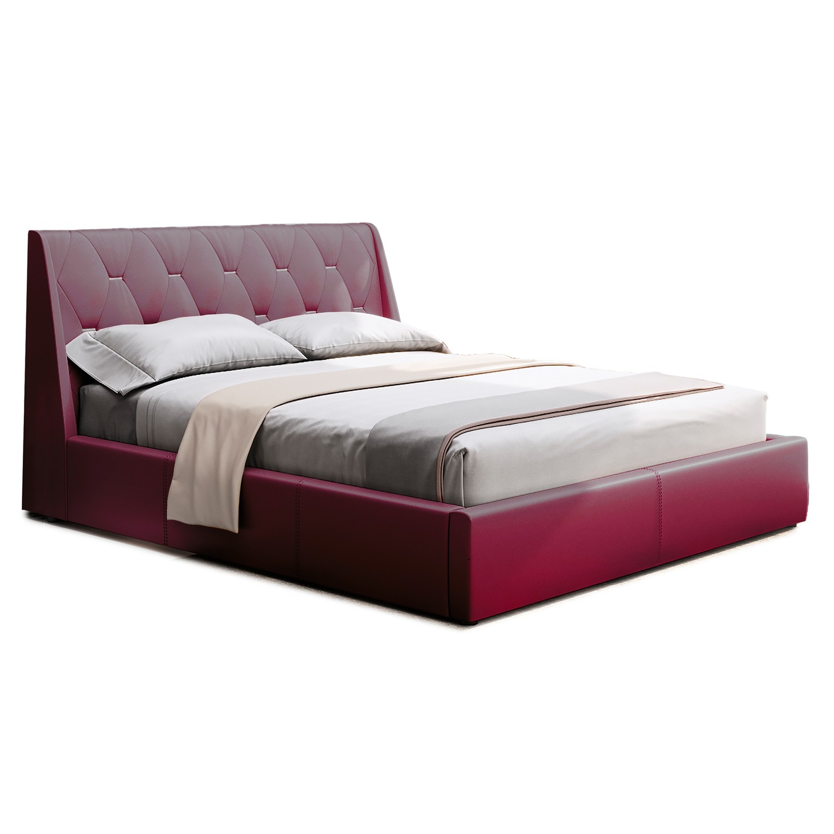 

Кровать Берлин IV (Green Sofa) Красная 180х200 см 381105_29
