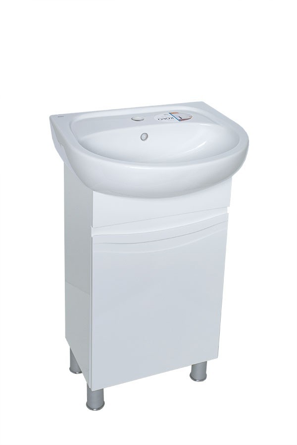

Тумба Валенсия с умывальником Solo 50 белая