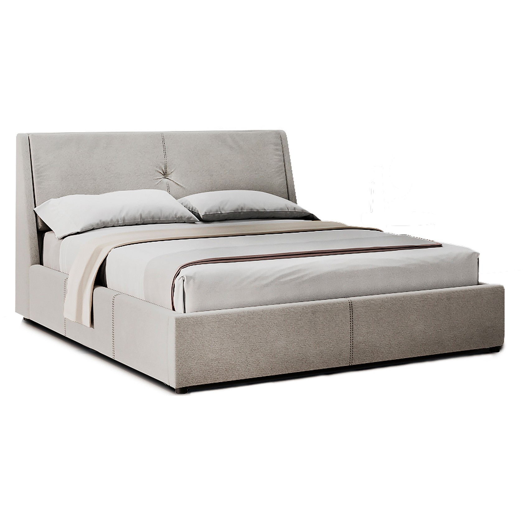 

Кровать Берлин (Green Sofa) Серая 140х200 см 381103_02