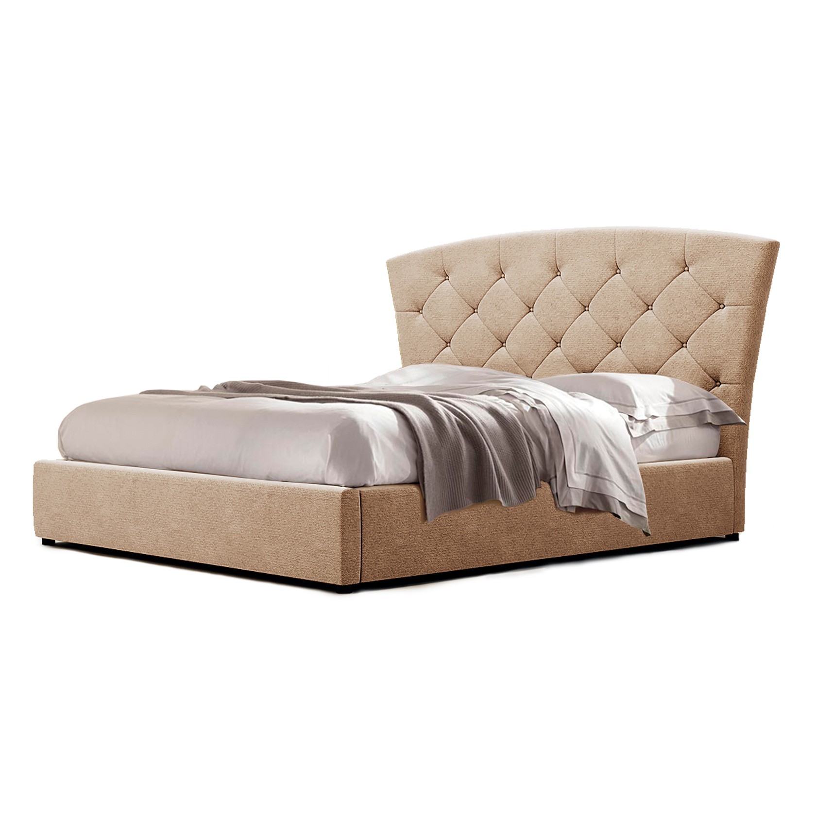 

Кровать Хьюстон (Green Sofa) Бежевая 200х200 см 381146_05