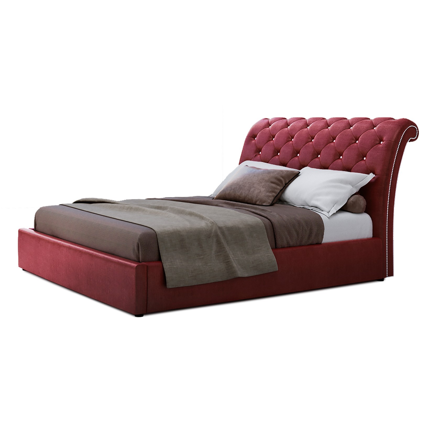 

Кровать Версаль (Green Sofa) Красная 160х200 см 381110_03