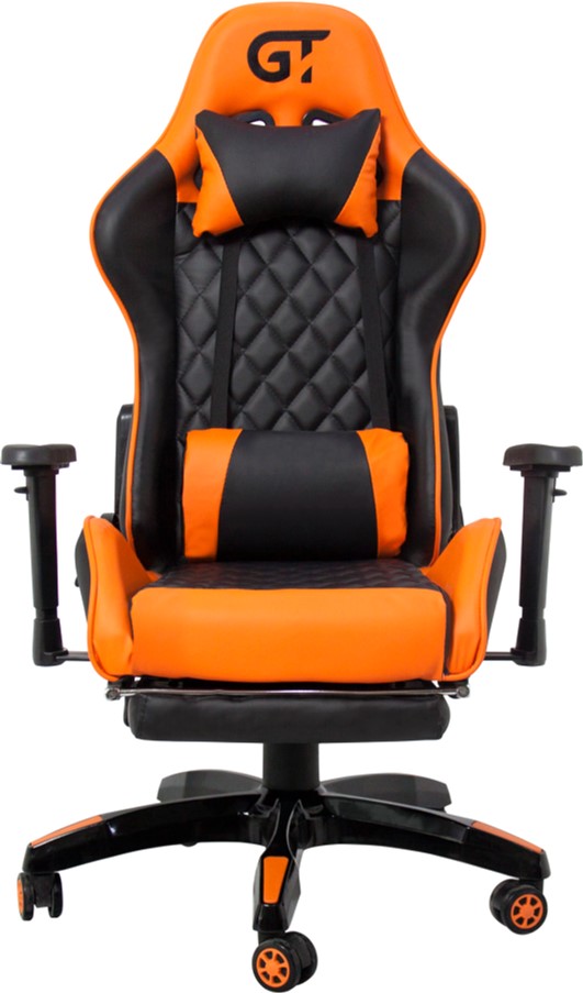 

Кресло для геймеров GT Racer X-2526 Black/Orange