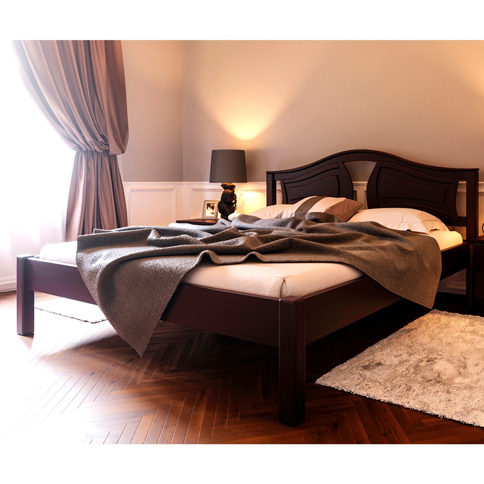 

Кровать Италия (Червоноградский ДОК) Махонь 140х200 см 91111_03