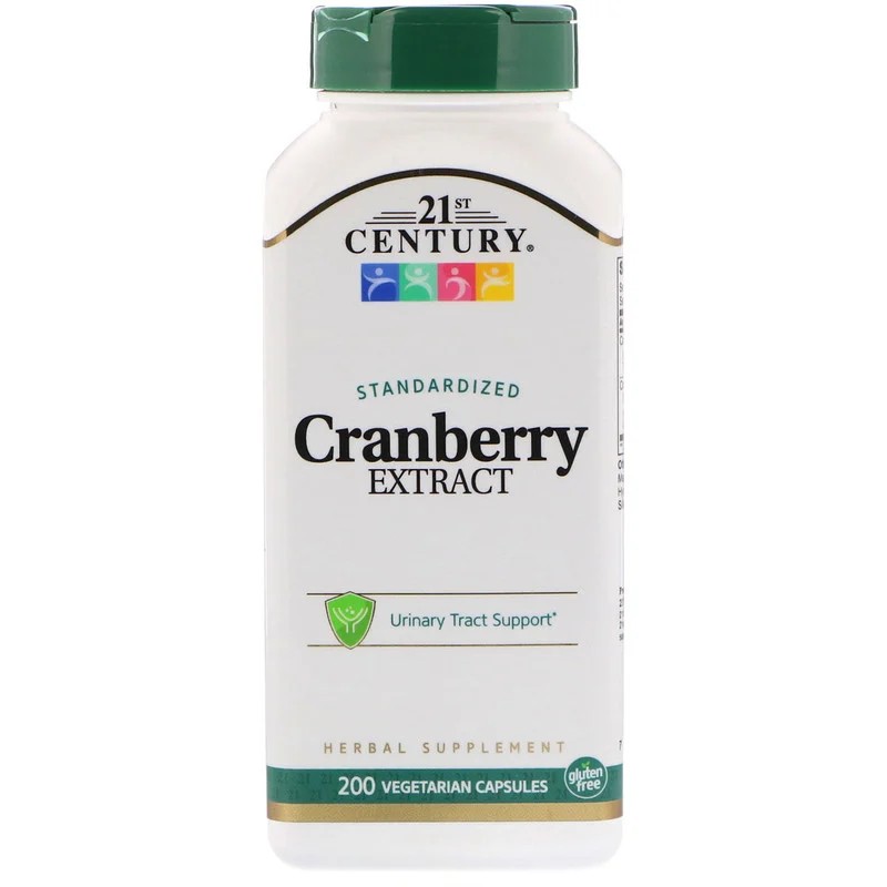 

Натуральная добавка 21st Century Cranberry Extract Standardized 200 капсул