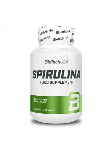 

Натуральная добавка Bioteсh Spirulina 100 таблеток