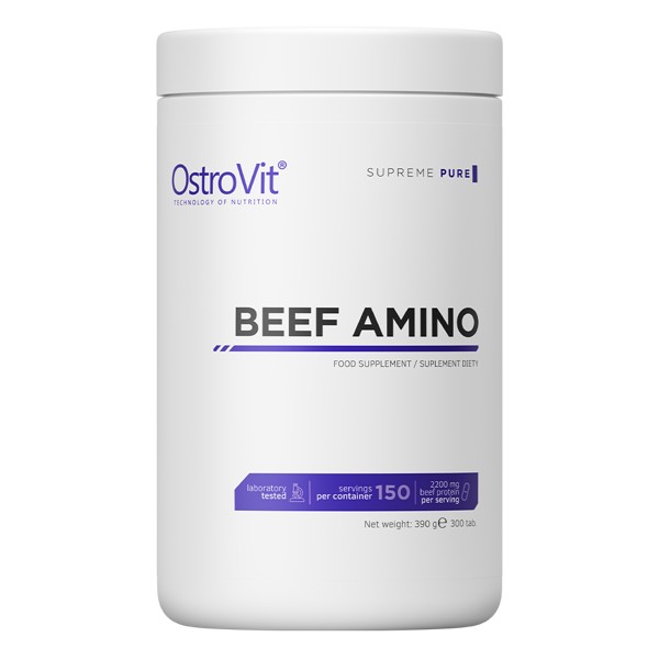 

Аминокислота OstroVit Beef Amino 300 таблеток