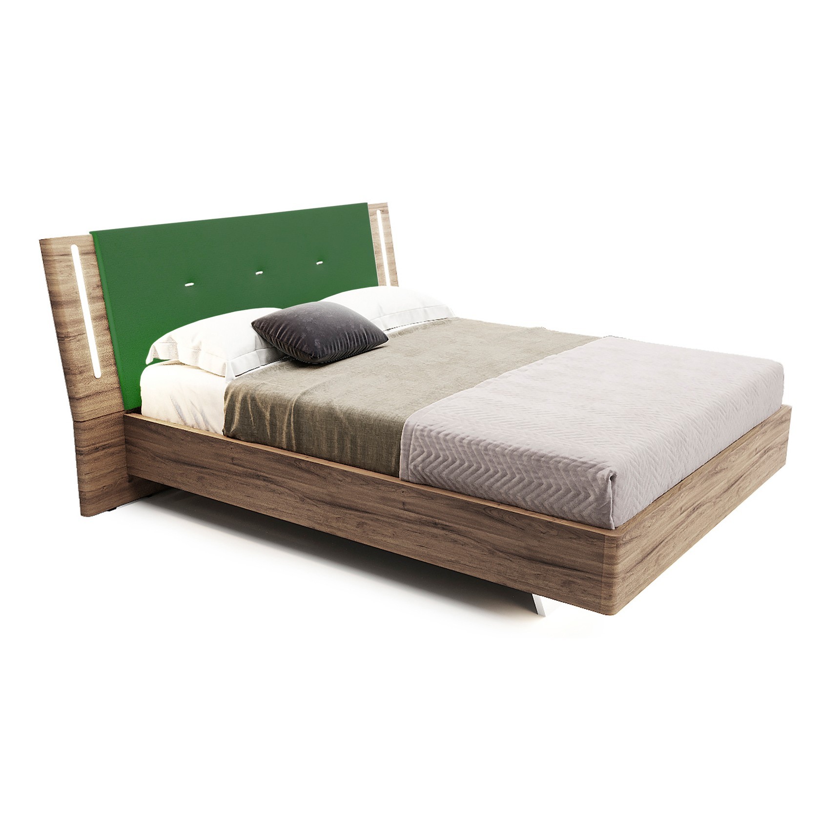 

Кровать Даллас модерн (Green Sofa) Коричневая + Зеленая 160х200 см 381112_23