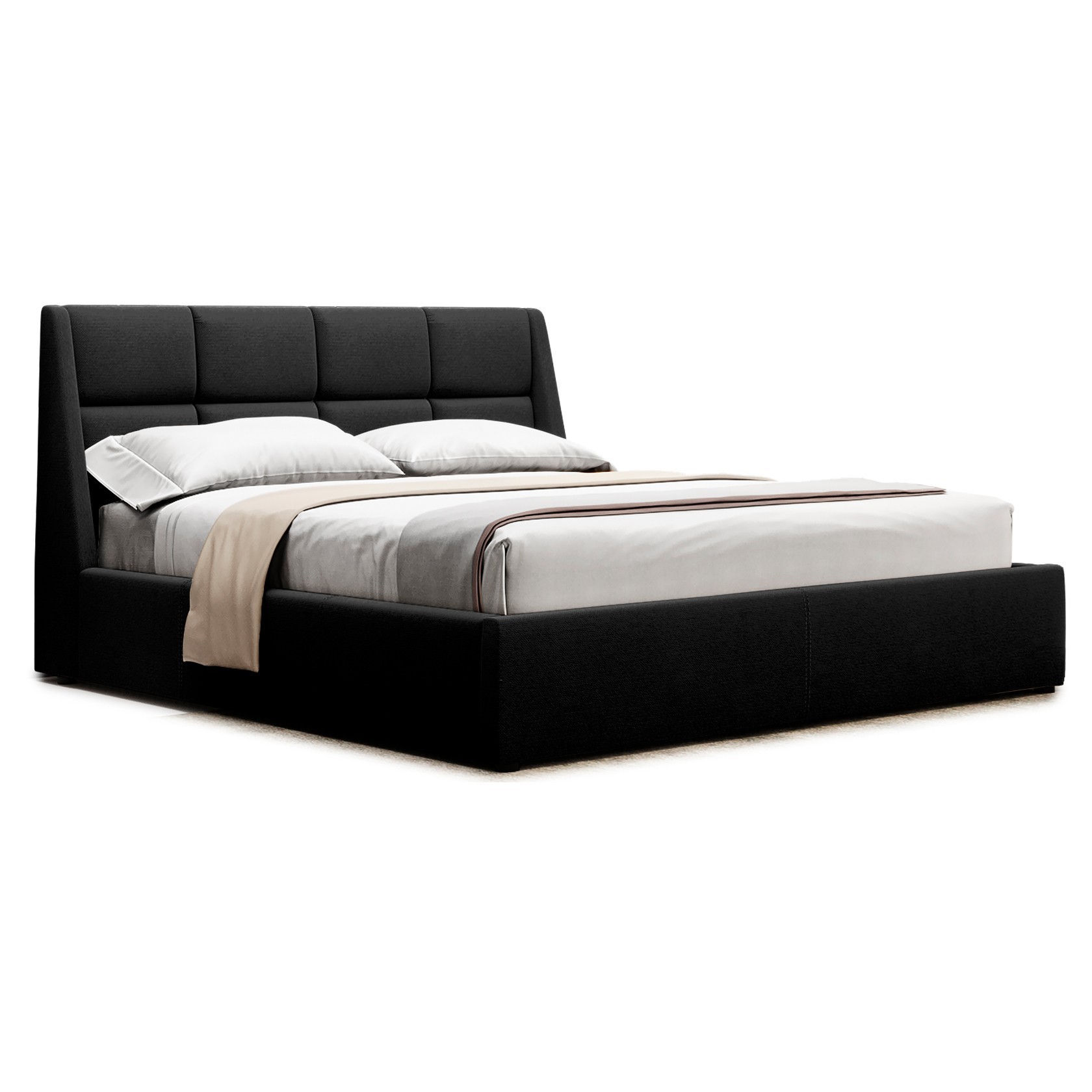 

Кровать Берлин II (Green Sofa) Черная 160х200 см 381104_53