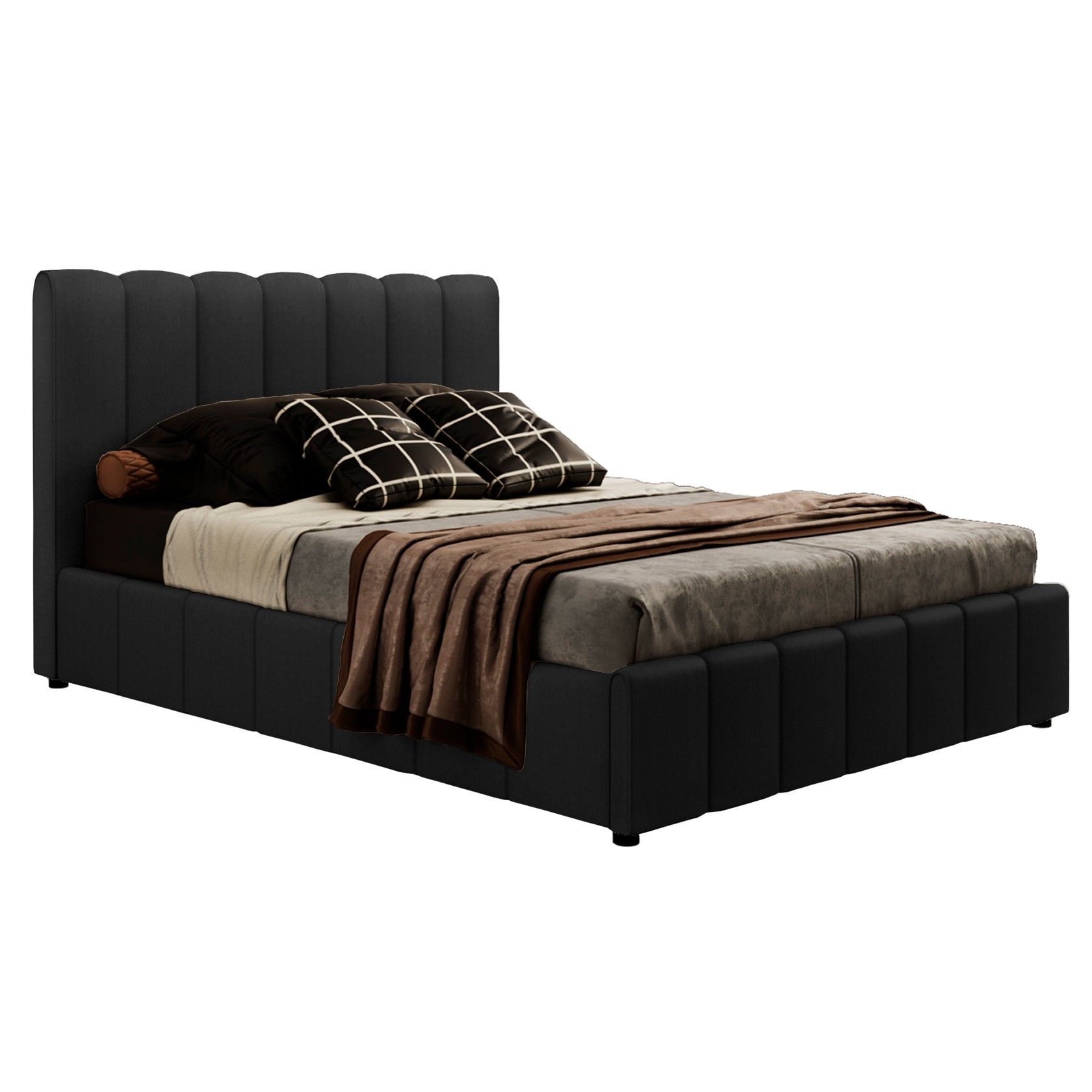 

Кровать Лондон (Green Sofa) Черная 180х200 см 381117_34