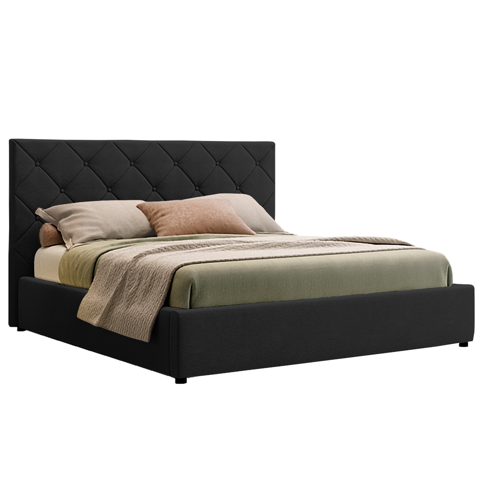 

Кровать Нью-Йорк ромбы (Green Sofa) Черная 140х200 см 381130_22