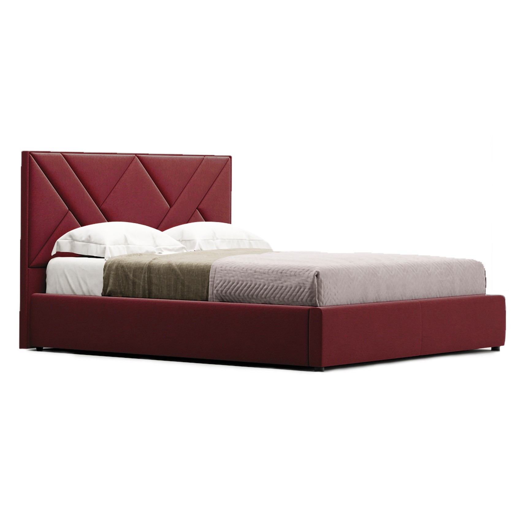 

Кровать Париж (Green Sofa) Красная 180х200 см 381132_29