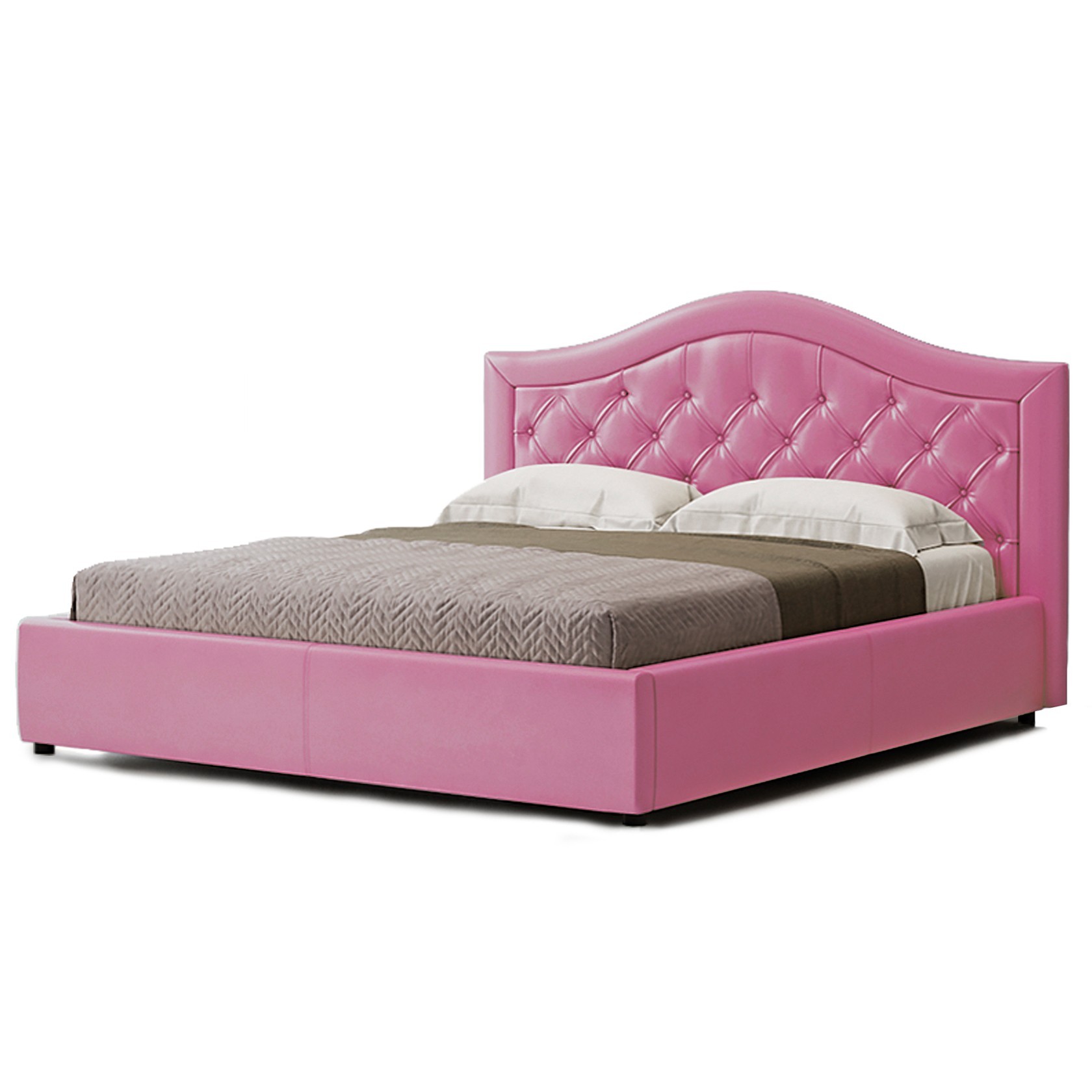 

Кровать Севилья II (Green Sofa) Розовая 200х200 см 381138_45