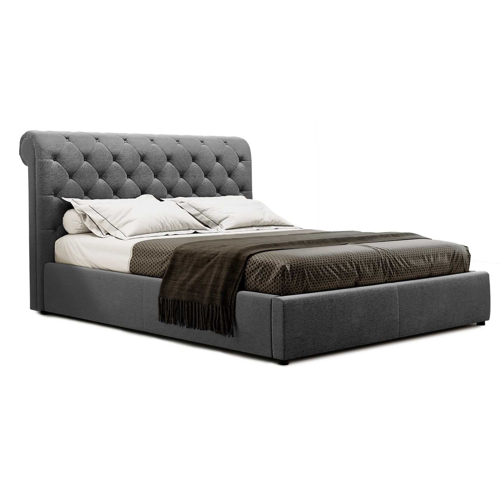 

Кровать Валенсия (Green Sofa) Серая 180х200 см 381106_39