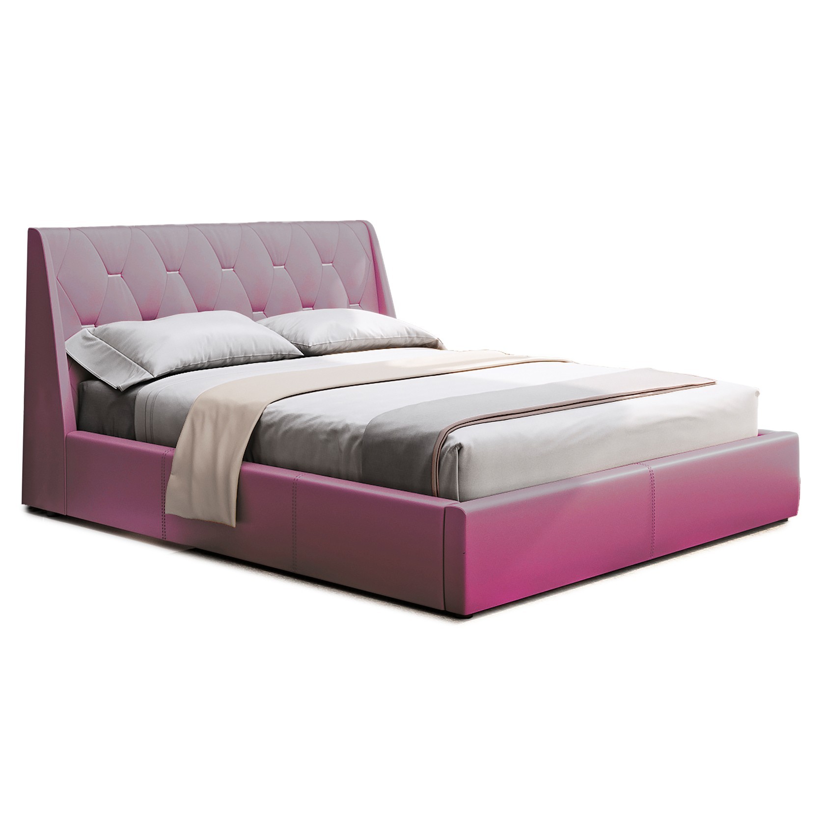 

Кровать Берлин IV (Green Sofa) Розовая 160х200 см 381105_33