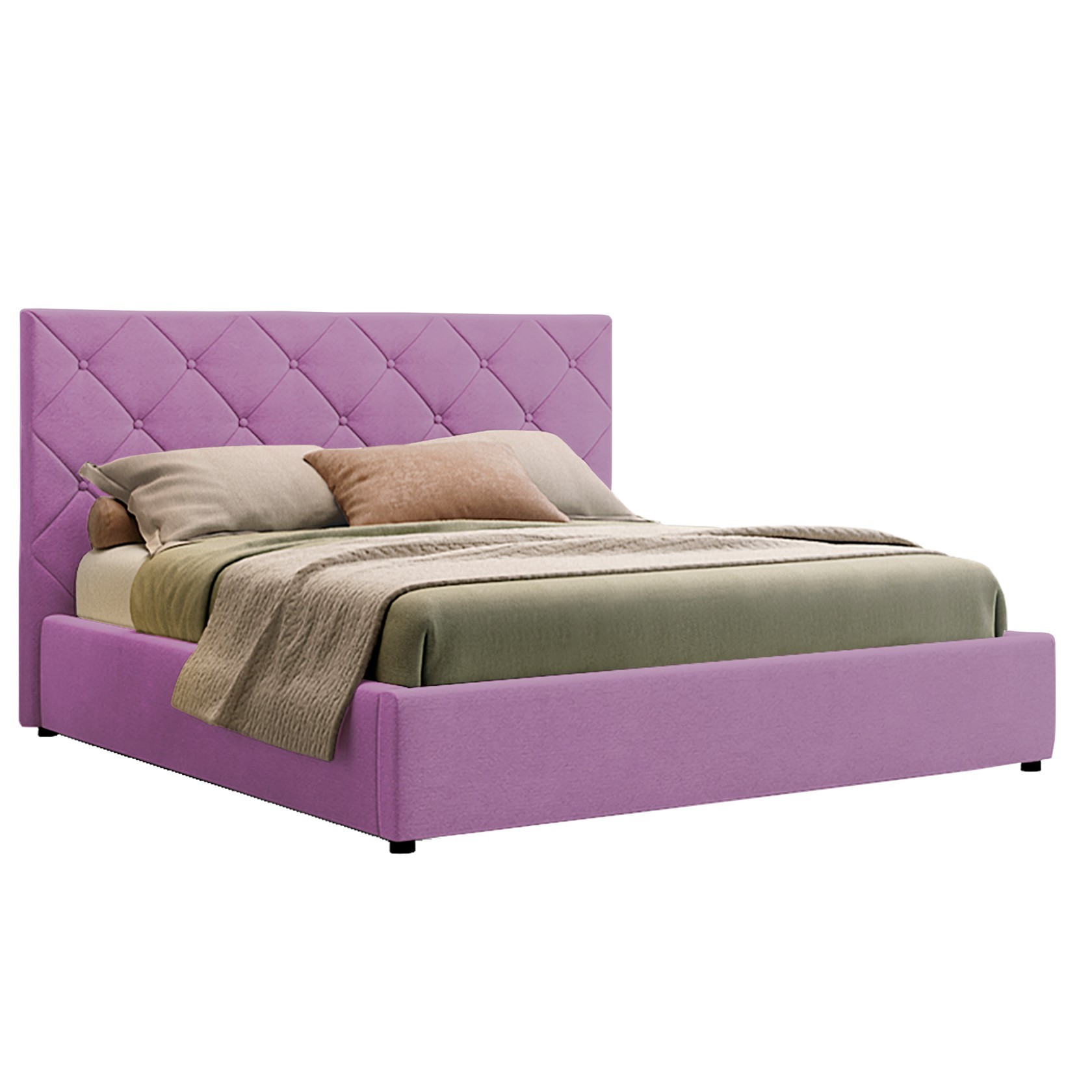 

Кровать Нью-Йорк ромбы (Green Sofa) Фиолетовая 160х200 см 381130_18