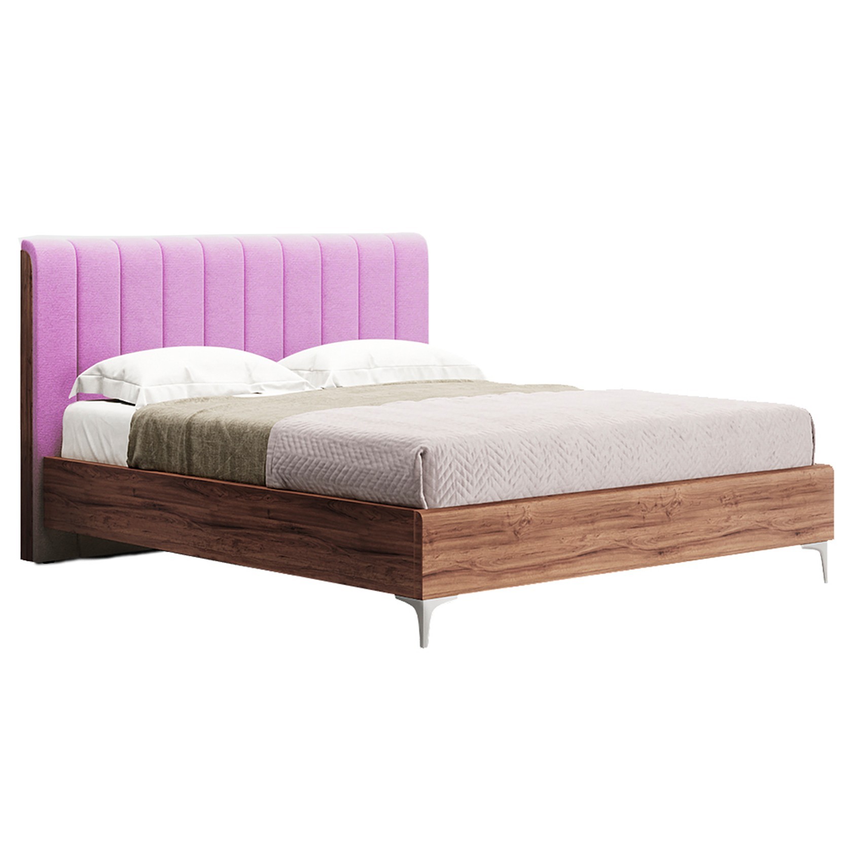 

Кровать Прага модерн (Green Sofa) Розовая + Коричневая 180х200 см 381151_44