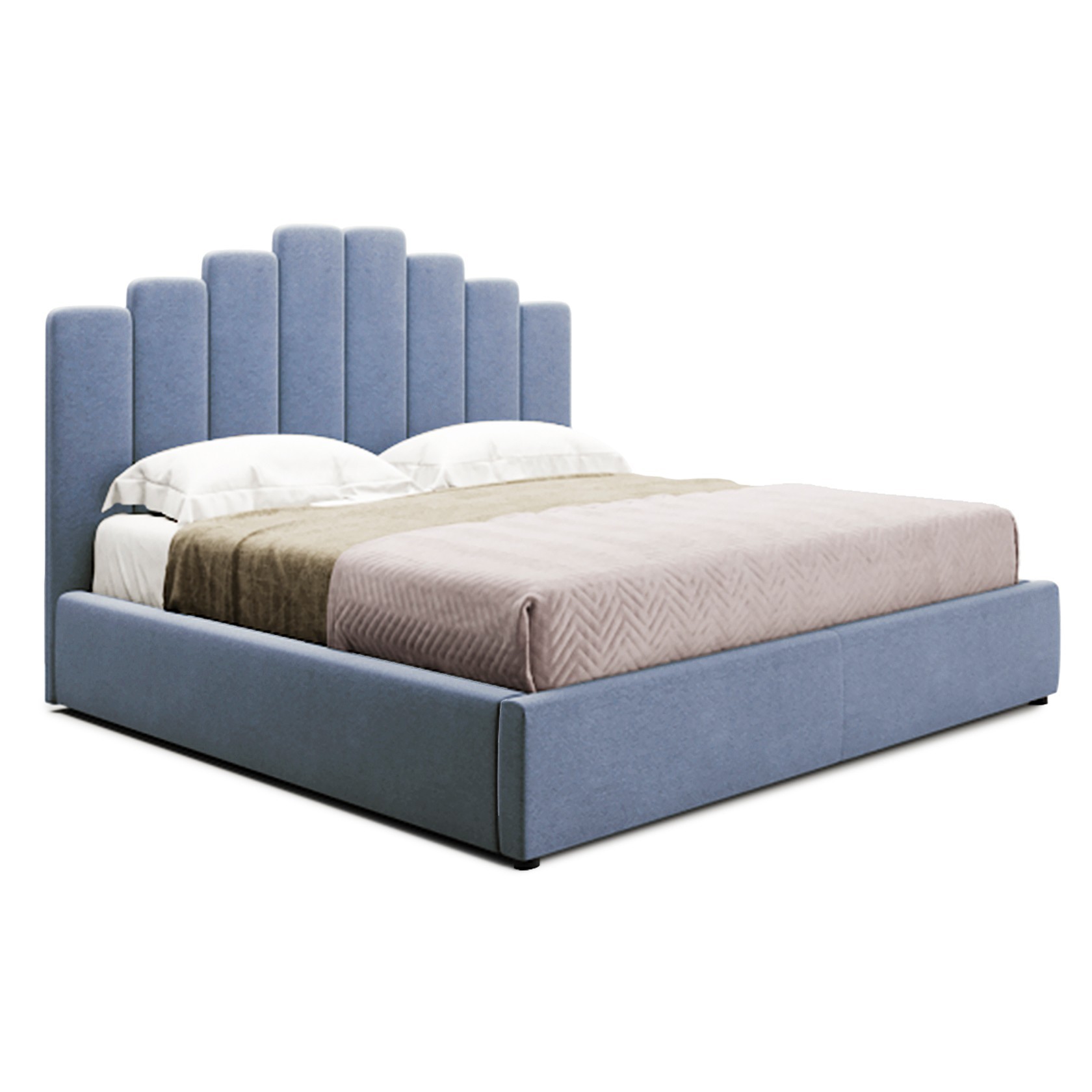 

Кровать Барселона (Green Sofa) Голубая 160х200 см 381102_18