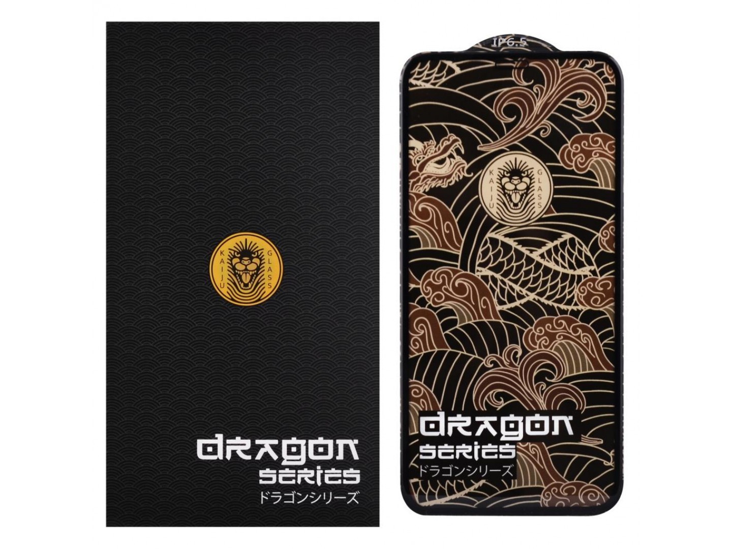 

Защитное стекло FULL SCREEN KAIJU GLASS Dragon Series iPhone Xs Max/11 Pro Max + пленка на заднюю панель