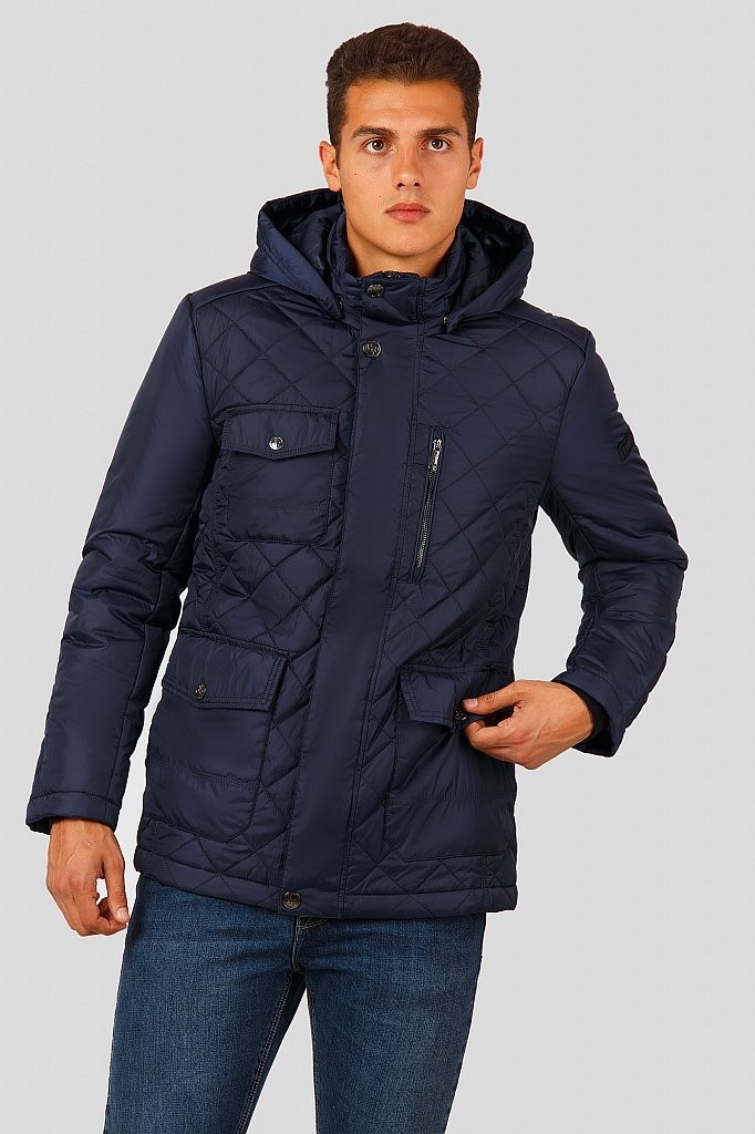 

Куртка Finn Flare A18-21015-101 5XL Темно-синяя