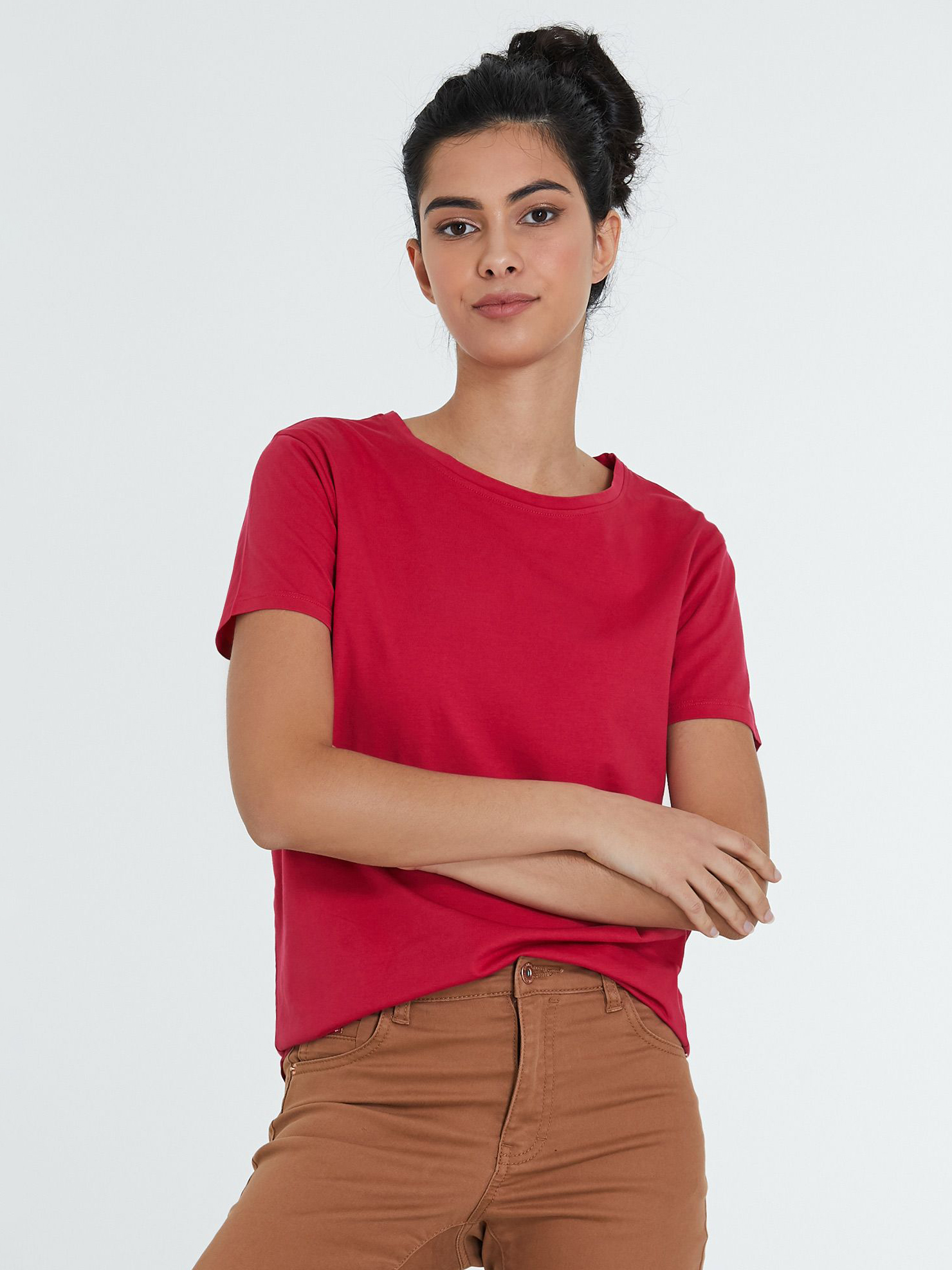 

Футболка Piazza Italia 61488-53549 L Fuxia
