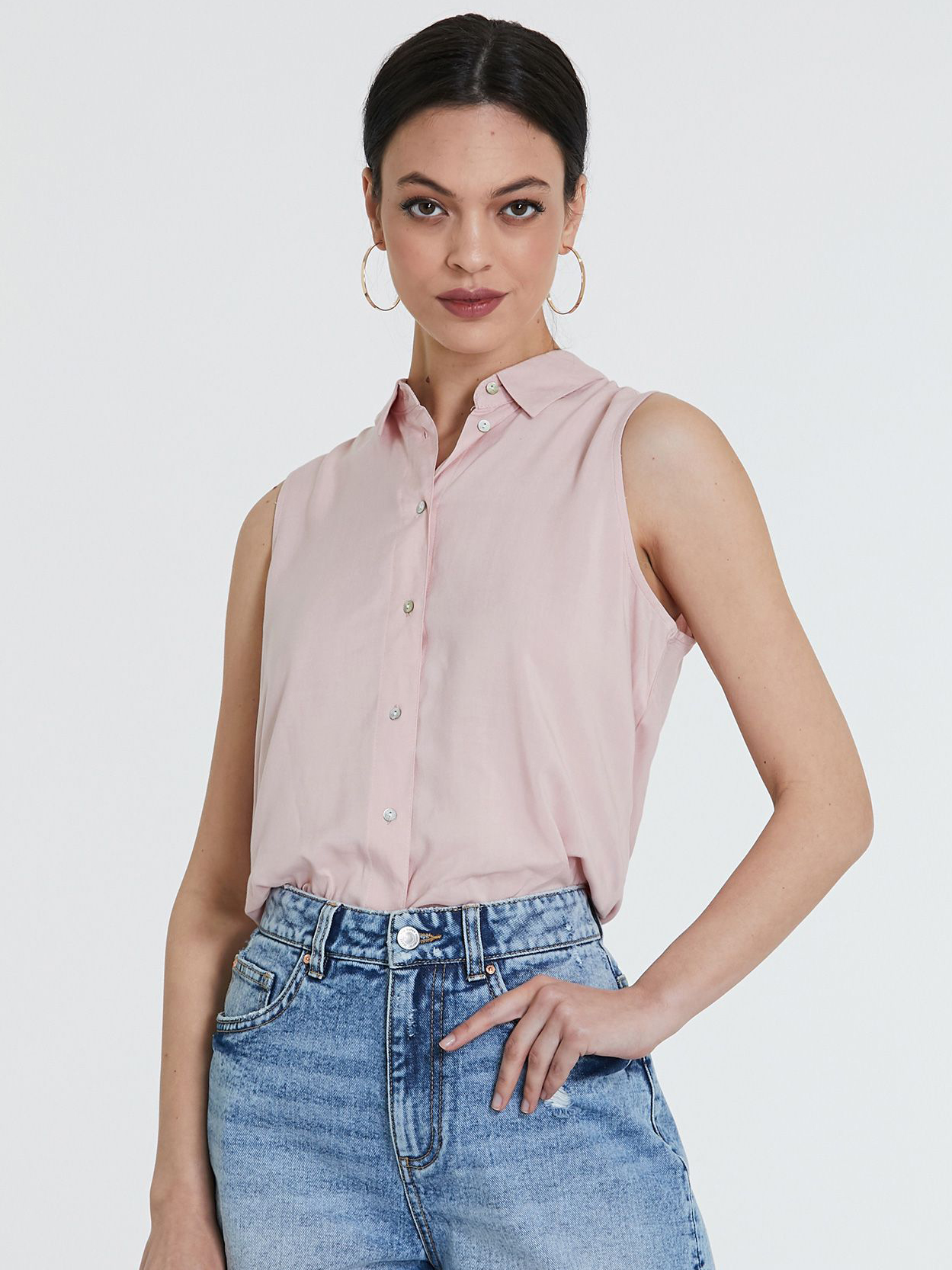 

Блузка Piazza Italia 64265-64986 XL Pale Pink