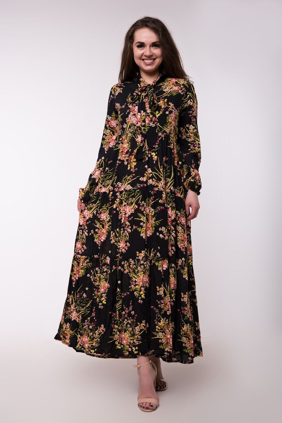 

Платье Jesstore D630-2 One Size черное