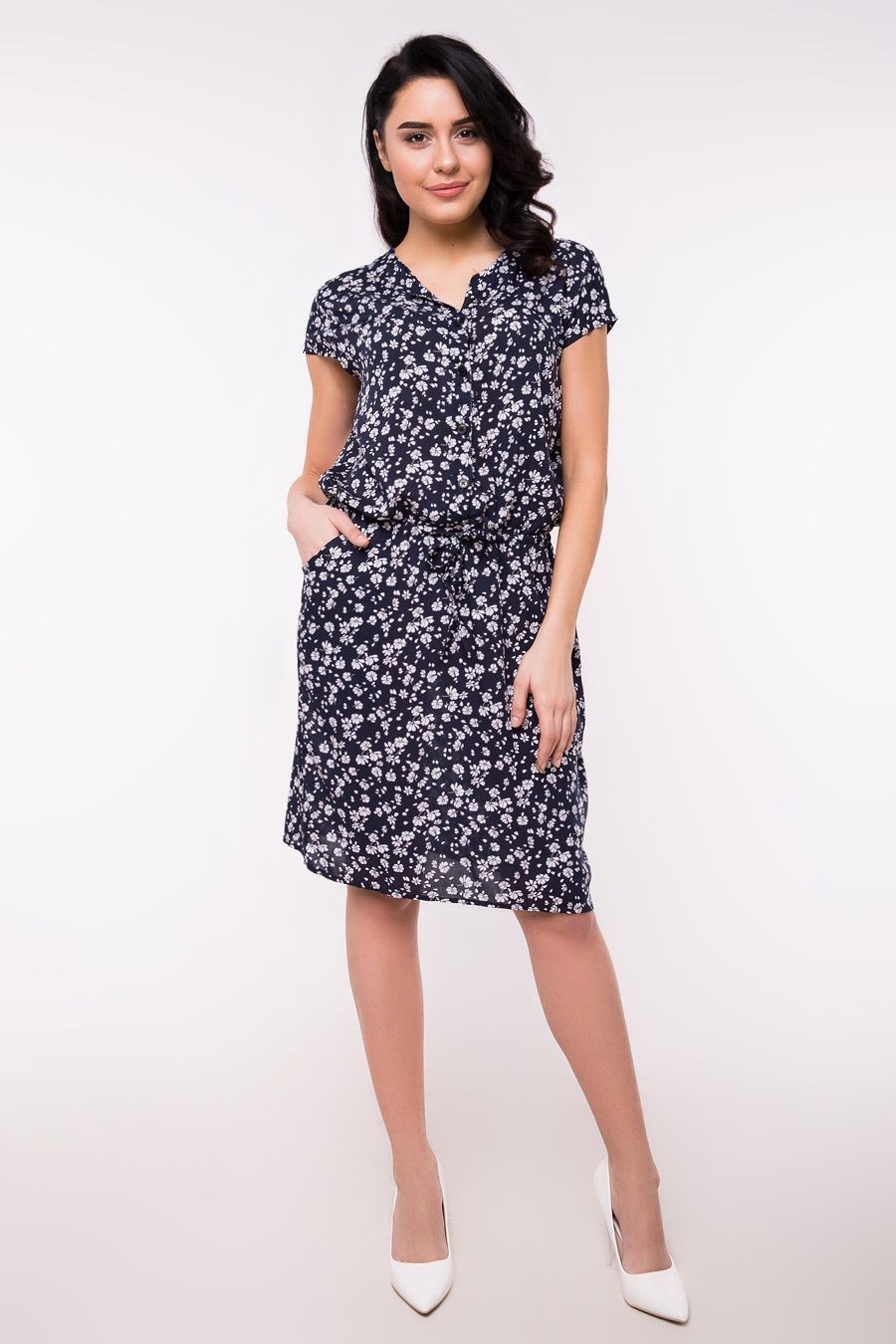 

Платье Jesstore С3400-3 L темно-синее