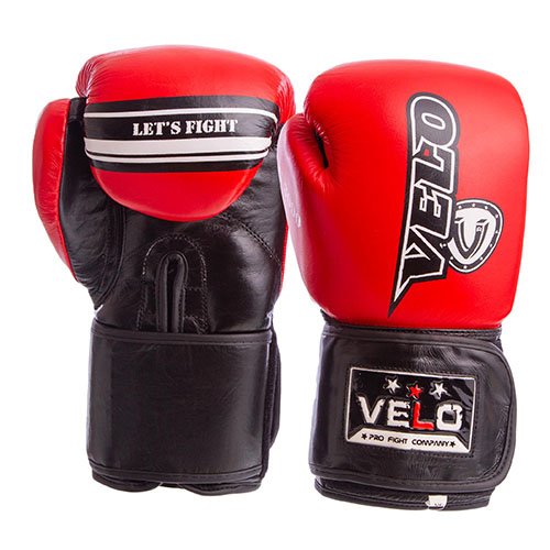 

Перчатки боксерские VL-8186 Velo 12oz Красный (37241010)