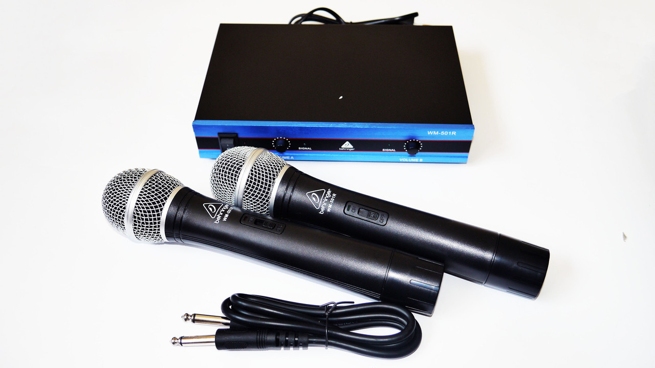 

Радиосистема Behringer WM-501R Комплект для караоке 2 микрофона