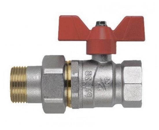 

Кран шаровый FIV Evolution с американкой 1/2" (бабочка)