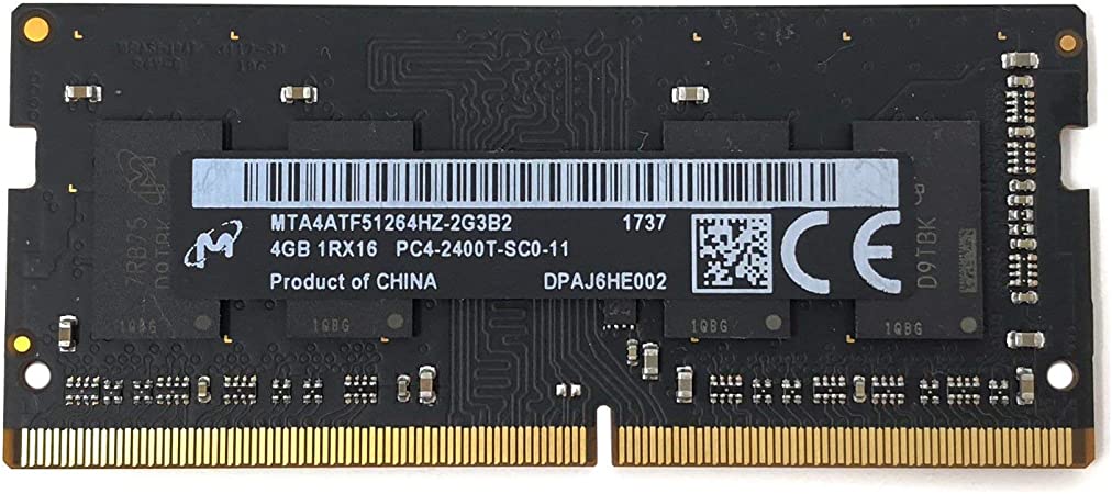 

Пам'ять Micron 4 GB SO-DIMM DDR4 2400 MHz - (MTA4ATF51264HZ-2G3B2)