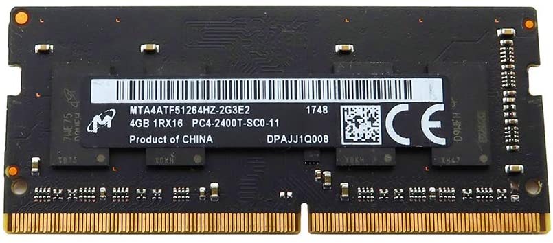 

Пам'ять Micron 4 GB SO-DIMM DDR4 2400 MHz - (MTA4ATF51264HZ-2G3E2)