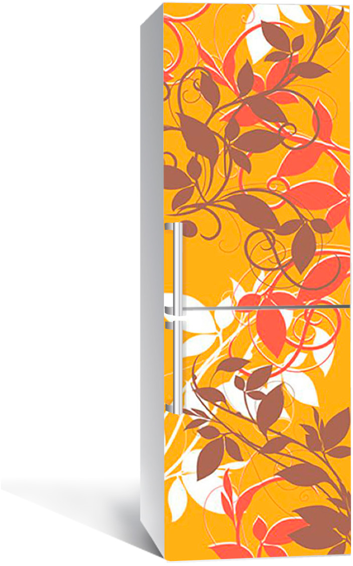 Акція на Виниловая 3D наклейка на холодильник Zatarga Осенняя лирика 650х2000 мм (Z182861re) від Rozetka UA