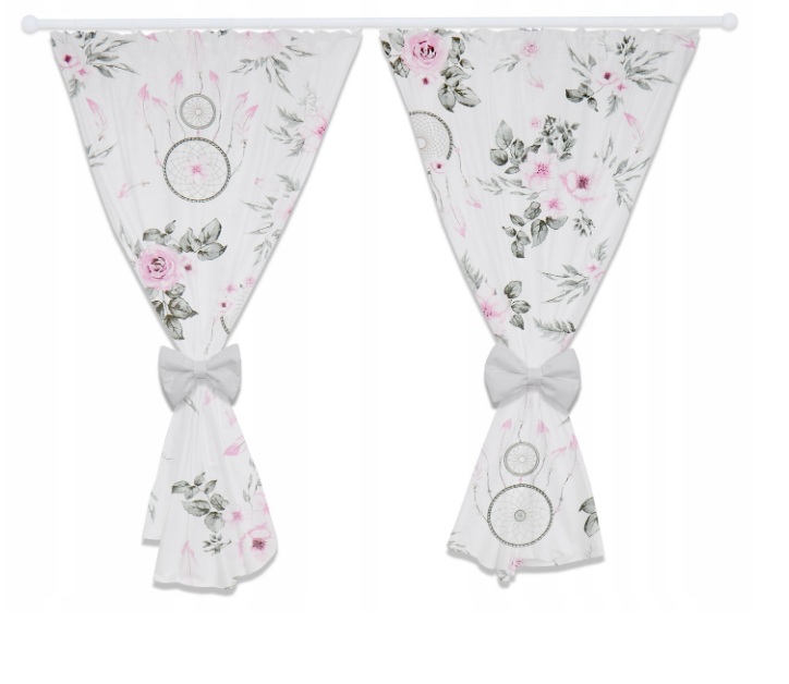 

Шторы для детской комнаты BabyMam Flowers, 155 х 300 см
