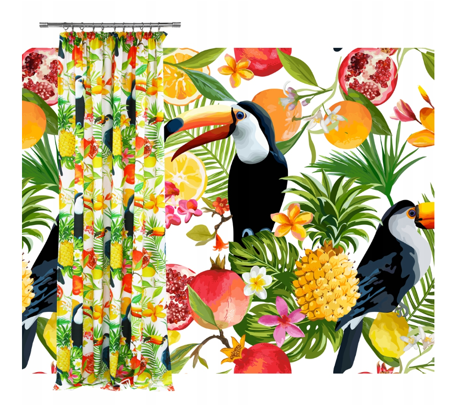 

Штора Vipro Group Toucans 140 х 250 см на тесьме (D404-104-01/T258988)