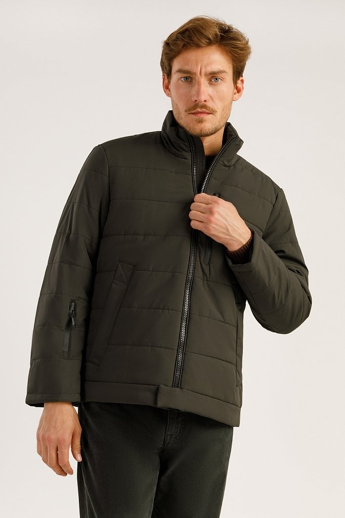 

Куртка мужская Finn Flare 10942014A-202  Темно-серая, Куртка мужская Finn Flare 10942014A-202 XL Темно-серая